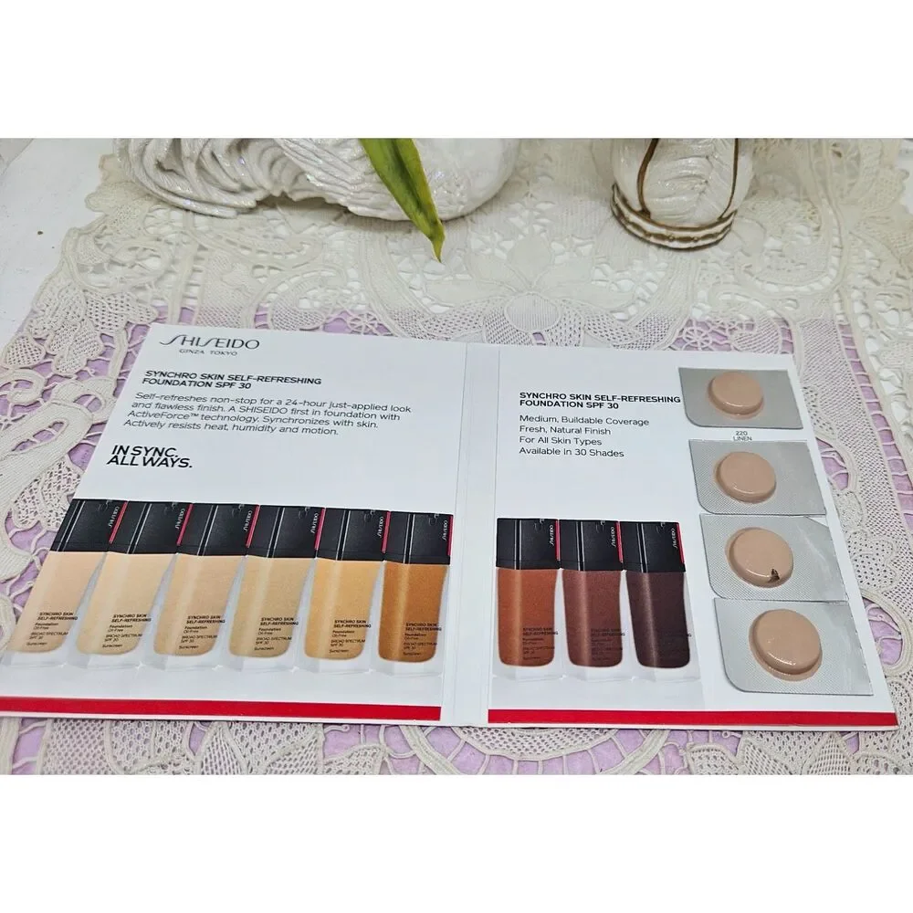 Cle De Peau Shiseido Sample Bundle 5 Pcs. New